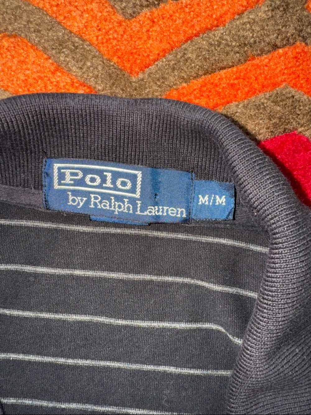MAKE OFFER! Polo by Ralph Lauren Men’s Black Long-Sleeve Polo Shirt - Picture 4 of 7